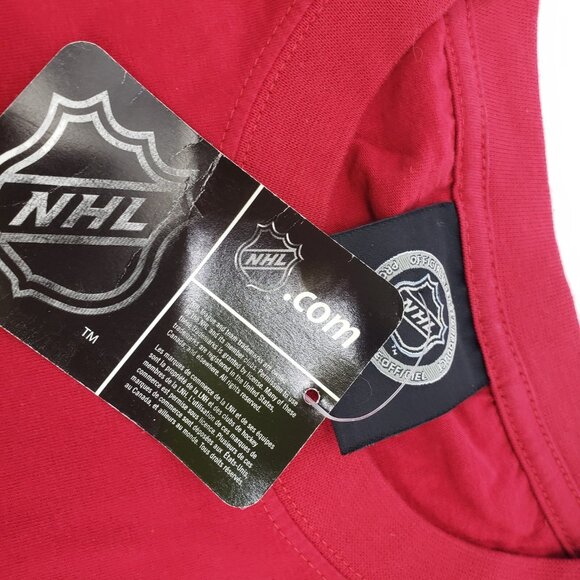 New NHL Calgary Flames Men's Long Sleeve T-Shirt  Size Large Unisex Hockey - Picture 7 of 12